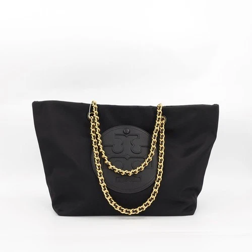 Tory Burch Ella Chain Tote Bag Black OS - Bild 6 von 12