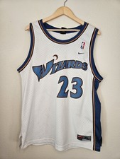VTG Nike Jordan XL Washington Wizards Authentic Jersey