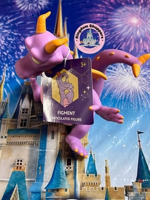 90s Disney world figment EPCOT ディズニーT Disney Parks Figment Epcot Center Articulated Plastic Figure 7