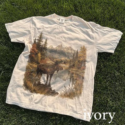Vintage Moose Wilderness Graphic Comfort Tee
