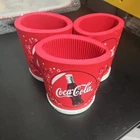 3 Koozies Can Coolers 1999 Coca Cola Vintage Thick Foam