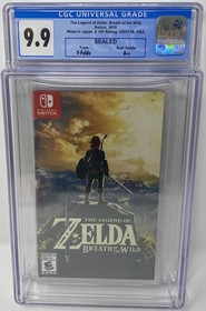CGC Graded Legend of Zelda: Breath of the Wild NEW Switch (1022753006, 9.9 A++)
