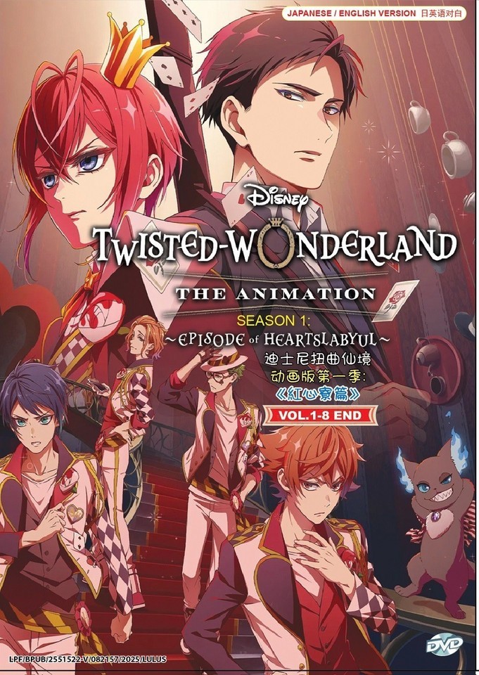 Disney Twisted-Wonderland The Animation (1-8End) Anime DVD English Dubbed