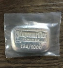 1oz. Yeagermeister (YPS) Limited Edition Poured .999 Silver Bar #134 of 1000