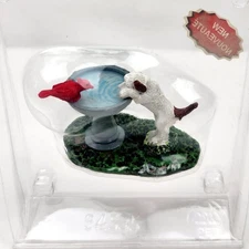 LEMAX CHRISTMAS VILLAGE HOUSE ACCESSORIES - BIRD BATH / DOG FIGURE #94535