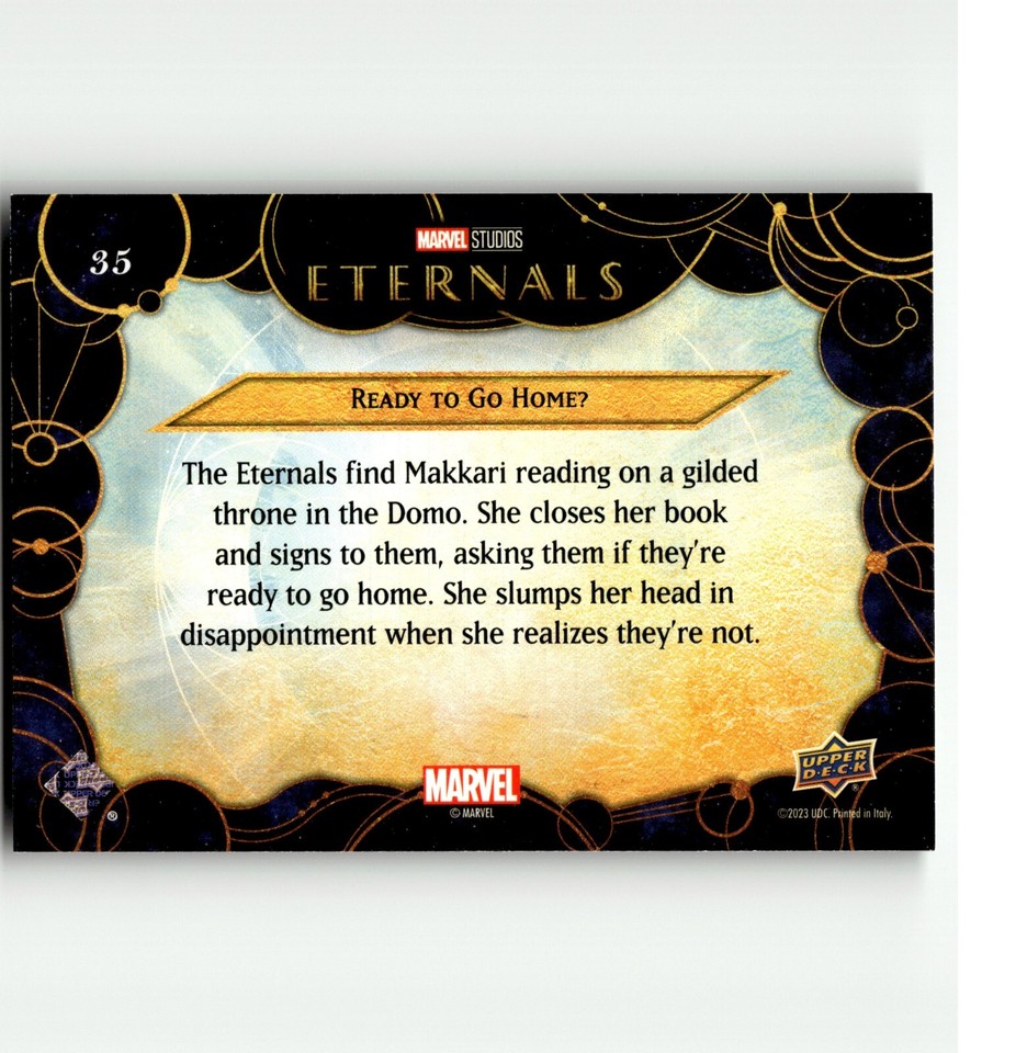 3-10-20 PWE READ . 2023 eternals green #35 parallel | eBay