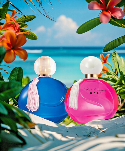 AVON Far Away Amalfi + Far Away Bali 1.7 Fluid Ounce Eau De Parfum Spray Duo Set