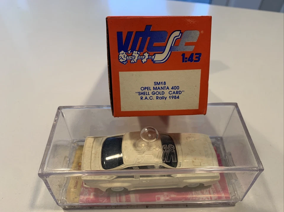 vitesse sm 18 opel manta 400 "shell gold card" rac rally 1984 - Immagine 2 di 4