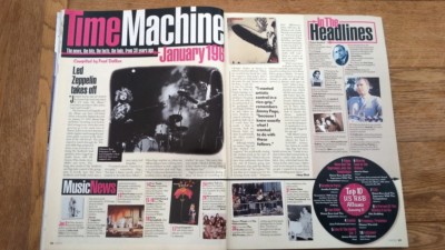 ZEPPELIN 'Jimmy Page or Glyn Johns?' ARTICLE / clipping 1999
