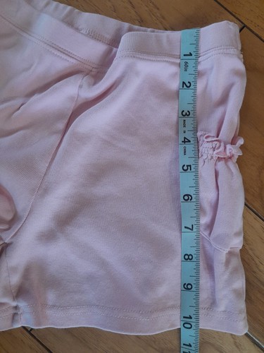 Gymboree Girl Size 9 Shorts Light Pink Knit 3" Inseam, Pockets, Pull-on - Picture 11 of 12