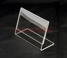 Porta locandina / foto IN PLEXIGLASS formato A4 orizzontale - confezione 5 pezzi