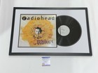 THOM YORKE SIGNED FRAMED PABLO HONEY RECORD DISPLAY RADIOHEAD  PSA/DNA COA — photo 1