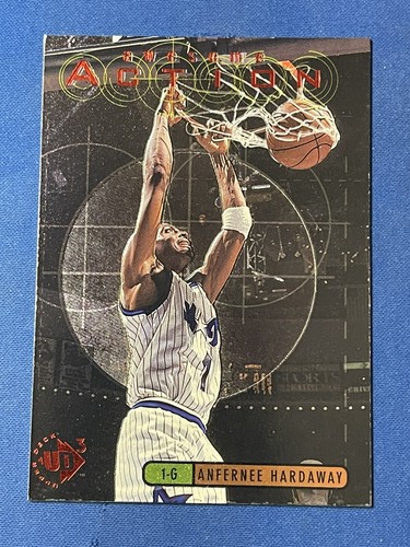 1997-98 Upper Deck UD3 Anfernee Hardaway Awesome Action #A11 Magic