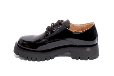 ★OTZ SHOES★ Pismo Blackline Sneakers FLOTEA1U09 PHIL GATIÈR by REPO 10101a Black Patent Leather Lace Up