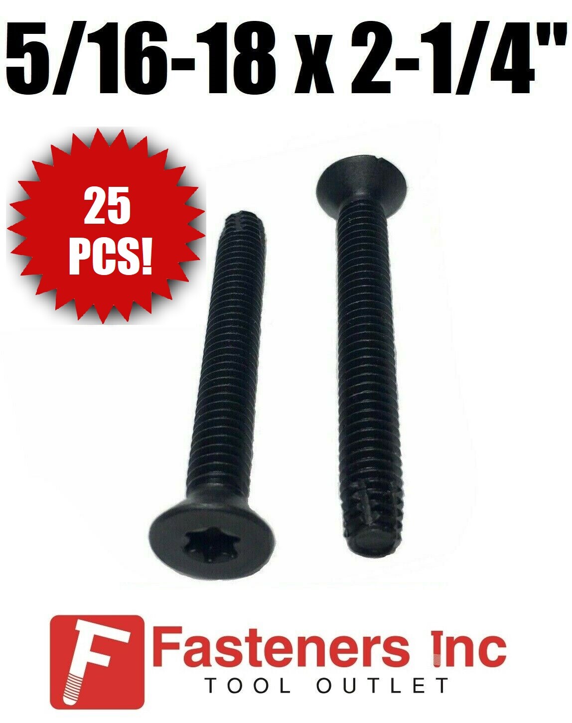 (Qty 25) 5/1618 x 2 1/4" Torx Trailer Flooring Floorboard Screws Self Tapping eBay
