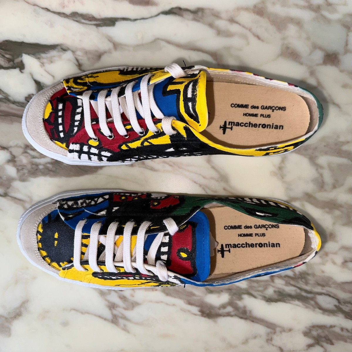 COMME des GARCONS HOMME PLUS Sneakers Hand-Painted COMME des GARCONS HOMME PLUS Sneakers Hand-Painted