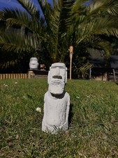 Stone Garden Easter Island Ornament Moai/Tiki Statue/Indoor/Outdoor 🌴🗿