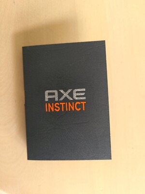 AXE INSTINCT Eau De Toilette .05 fl oz Sample/Travel Size Nice Smell