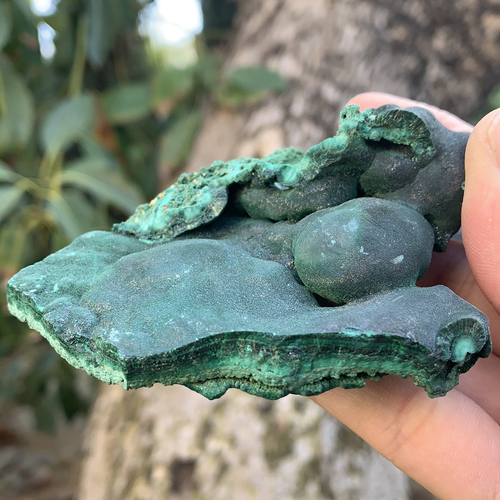 164.2g 10x8x4cm Natural Malachite from Laos - Picture 3 of 3