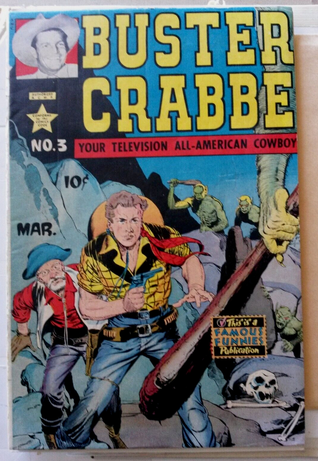 BUSTER CRABBE #3 WILLIAMSON/EVANS cvr/art hooded vigilante story