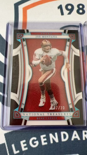 2022 National Treasures Joe Montana SSP San Franisco 49ers*2 07/20 &06/25 - Picture 2 of 4