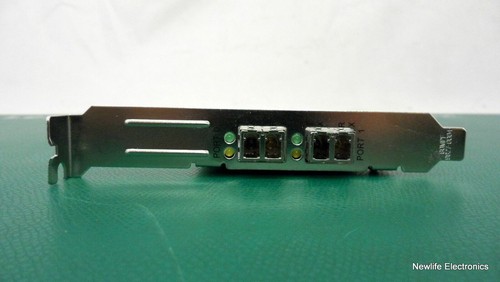 HP 397740-001 4Gb PCIe x4 Fiber Channel 2-port Host Bus Adapter A8003-60001 - Picture 3 of 4