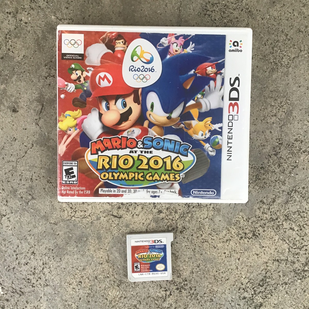 Nintendo 3DS Mario Sonic at the Rio 2016 Olympic Games