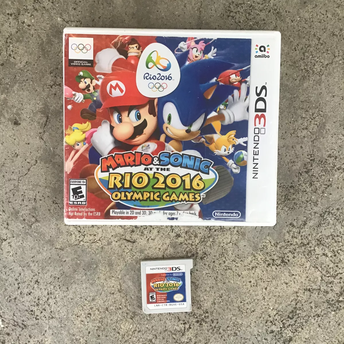 Mario e Sonic nos Jogos Olímpicos da Nintendo DS em segunda mão