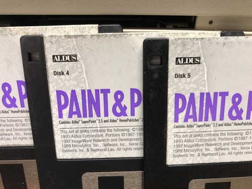 Paint & Publish für Macintosh Software 3-1/2" Festplatten - Vintage Mac Software - Bild 5 von 7