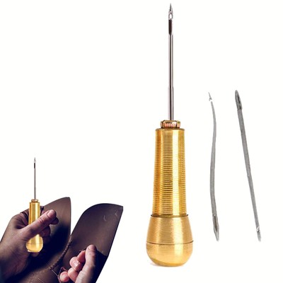 Professional Leather Sail Canvas Speedy Stitcher DIY Sewing Awl Repair Tool Kit