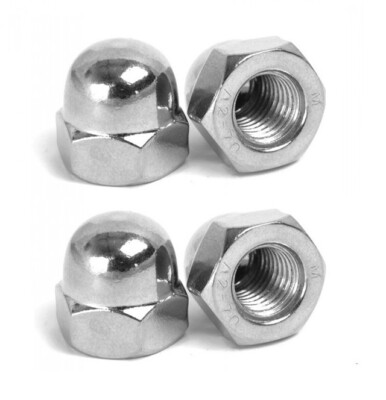 Gewölbte Muttern Sechskanteichel Edelstahl 304 A2 M3 M4 M5 M6 M8 M10 M12 M14 M16 M20
