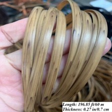 60m Synthetic PE Flat Rattan Material Knit Repair Home Furniture Chair Basket