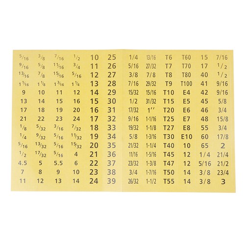 180 Pcs/set Master Socket Quick & Easy Reminder Label Stickers Chrome Decal Tags - Photo 11/13