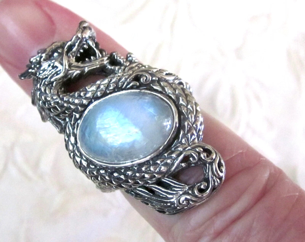 Moonstone ring size 11 deals