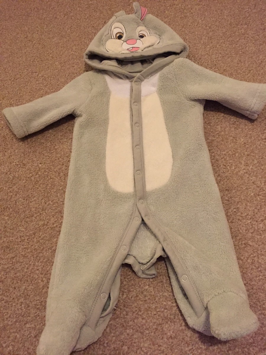 DISNEY EXCLUSIVE Thumper overalls (0-3m)