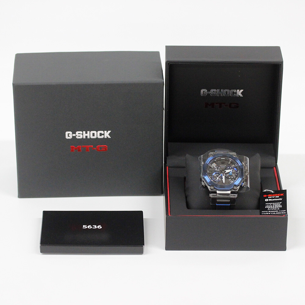 CASIO G-SHOCK MTG-B2000B-1A2JF Analog & Digital Quartz Bluetooth