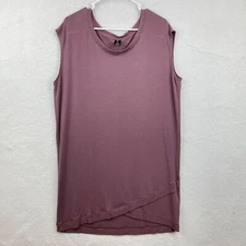 Active Life Criss Cross Dress Extra Large XL Purple Sleeveless Travel Casual