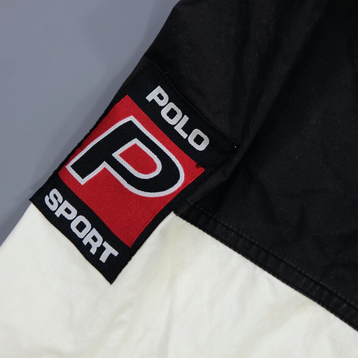 Rare Vintage POLO SPORT Ralph Lauren P Spell Out Patch Color Rare Vintage POLO SPORT Ralph Lauren P Spell Out Patch Color