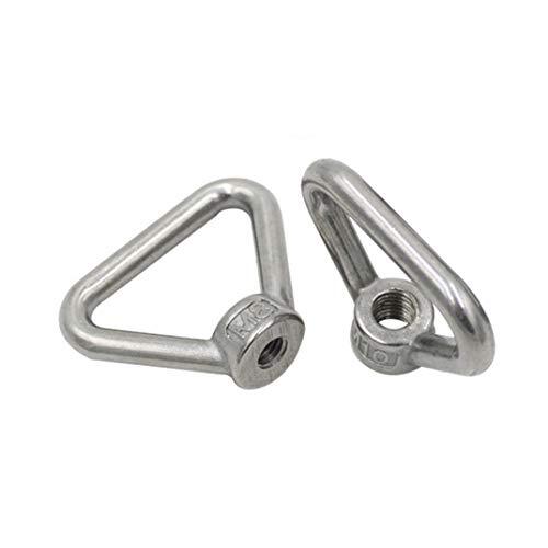 Set 4 Occhielli Triangolari M10 Inox 304 | Design Elegante e Robusto