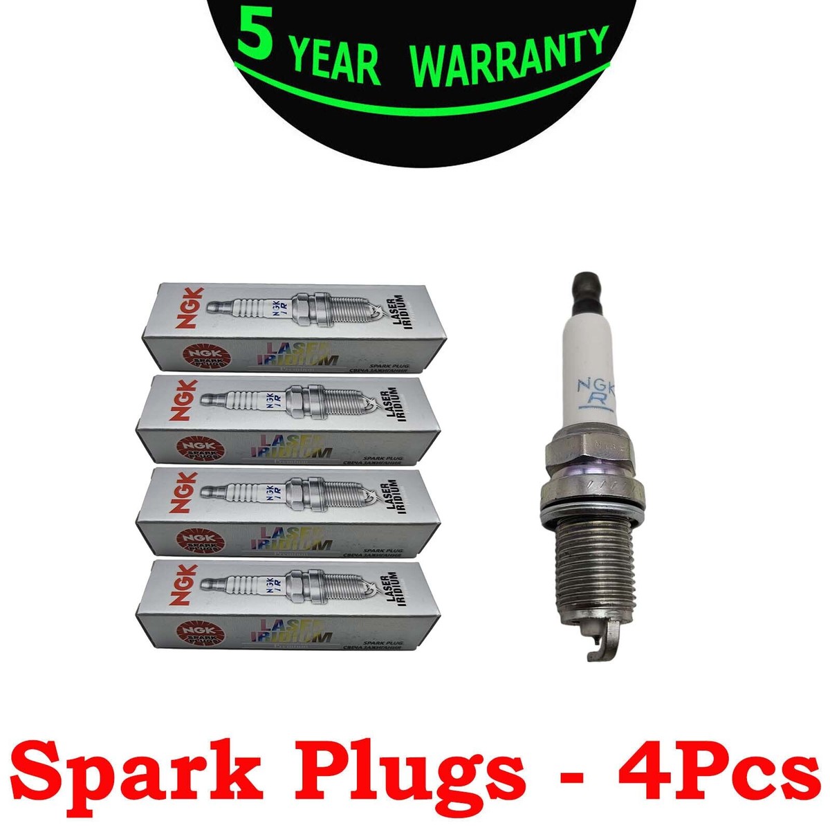 4PCS For ngk PFR7S8EG/1675 Laser Platinum Spark Plugs | eBay
