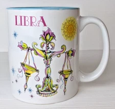 Libra Horoscope 15oz Large Mug Cup - Horoscope Star Sign Zodiac Birthday