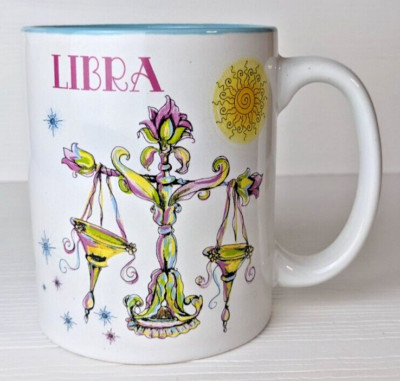 Libra Horoscope 15oz Large Mug Cup - Horoscope Star Sign Zodiac Birthday