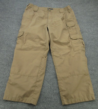 Pantalones tácticos 511 para hombre 38x30 beige Ripstop ropa de trabajo pantalones cargo (se adapta a 36-40x27)