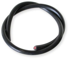 Zündkabel Zündleitung 7mm 1m Schwarz Mofa R...