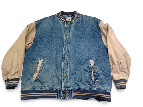 Lee Giacca Denim Blu XXL Bottoni Vintage RN 14666 - Foto 4 di 12