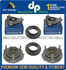 PORSCHE 997 911 Front + Rear Suspension Strut Shock Mount Mounts + Bearings SET6