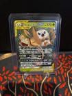 Pokemon card SM10b 001/054 Rowlet & Alolan Exeggutor GX RR Sky Legend