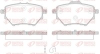Remsa Bremsbelagsatz Scheibenbremse 1562.00 FüR 308 3008 SW Peugeot CitroËN SUV