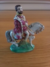 Vintage Kister Scheibe Alsbach HENRY VIII Miniature Porcelain Figure Approx. 6cm