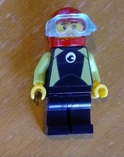 Lego Minifigur Taucher